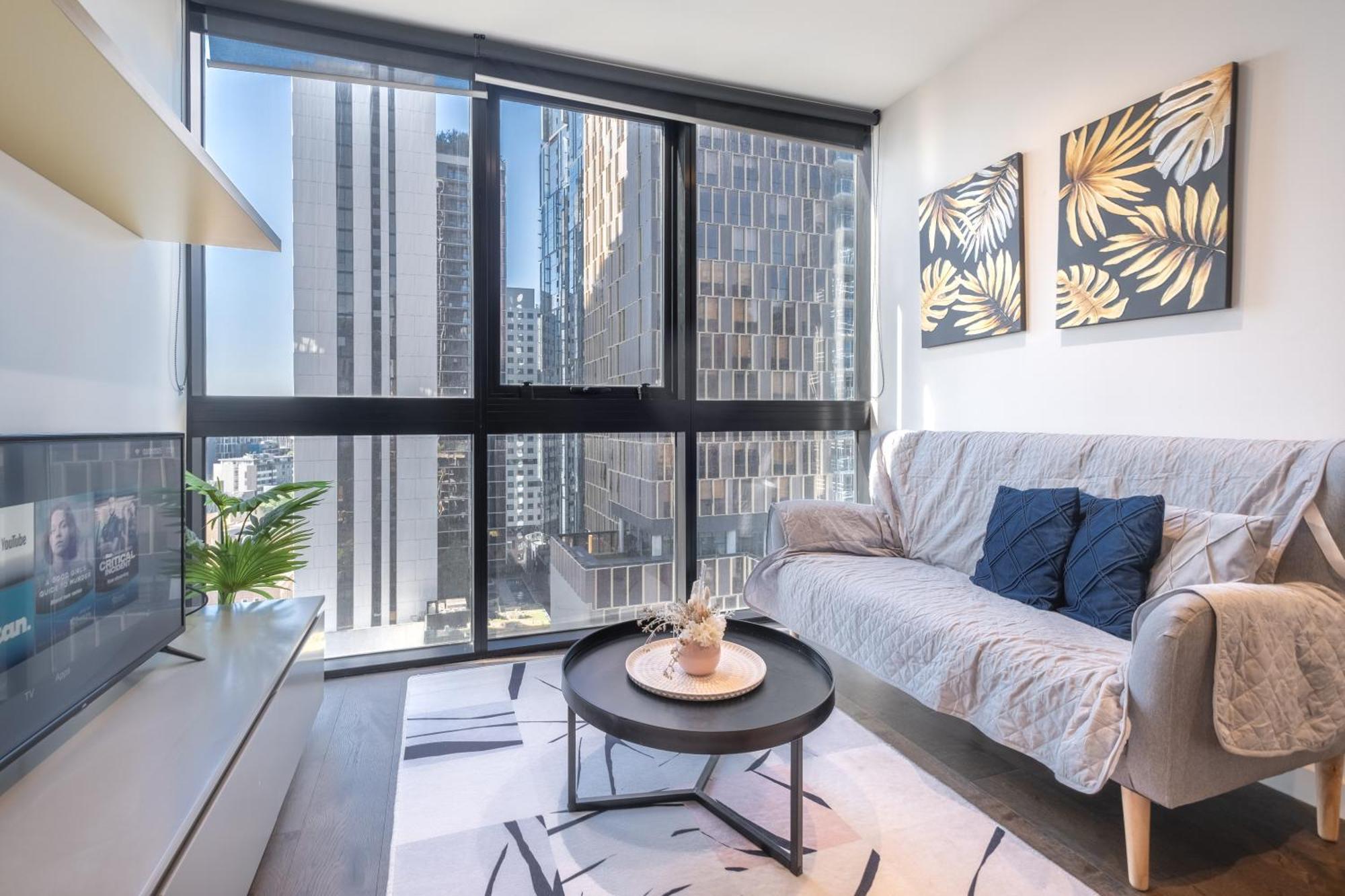 Relaxed 1Br1Ba City View Apt Wifi In Cbd Melburne Exterior foto
