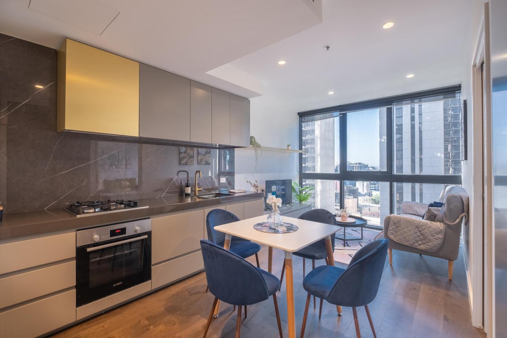 Relaxed 1Br1Ba City View Apt Wifi In Cbd Melburne Exterior foto