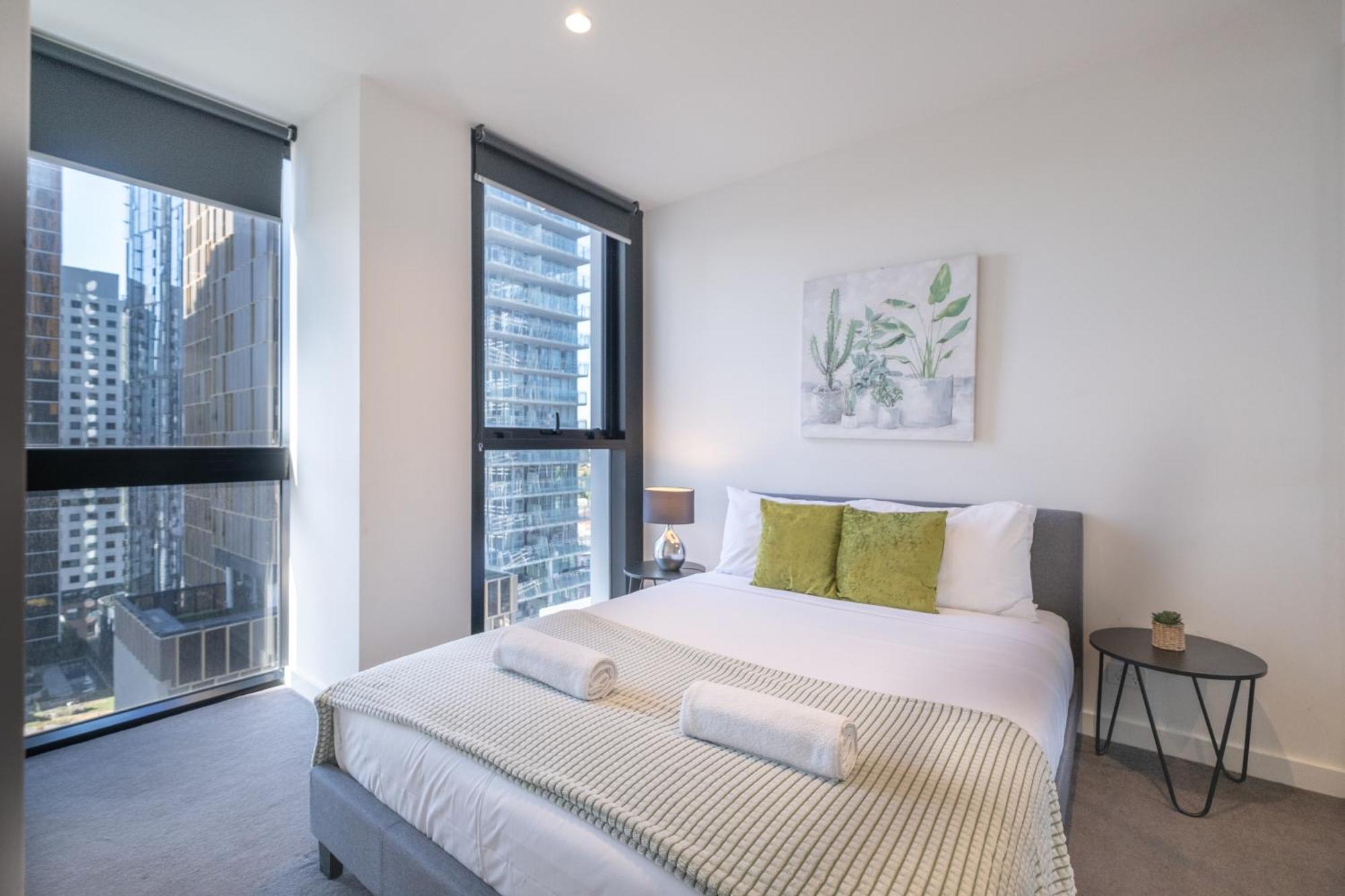 Relaxed 1Br1Ba City View Apt Wifi In Cbd Melburne Exterior foto